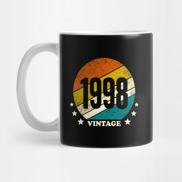 Vintage born in 1998 birth year gift by Inyourdesigns